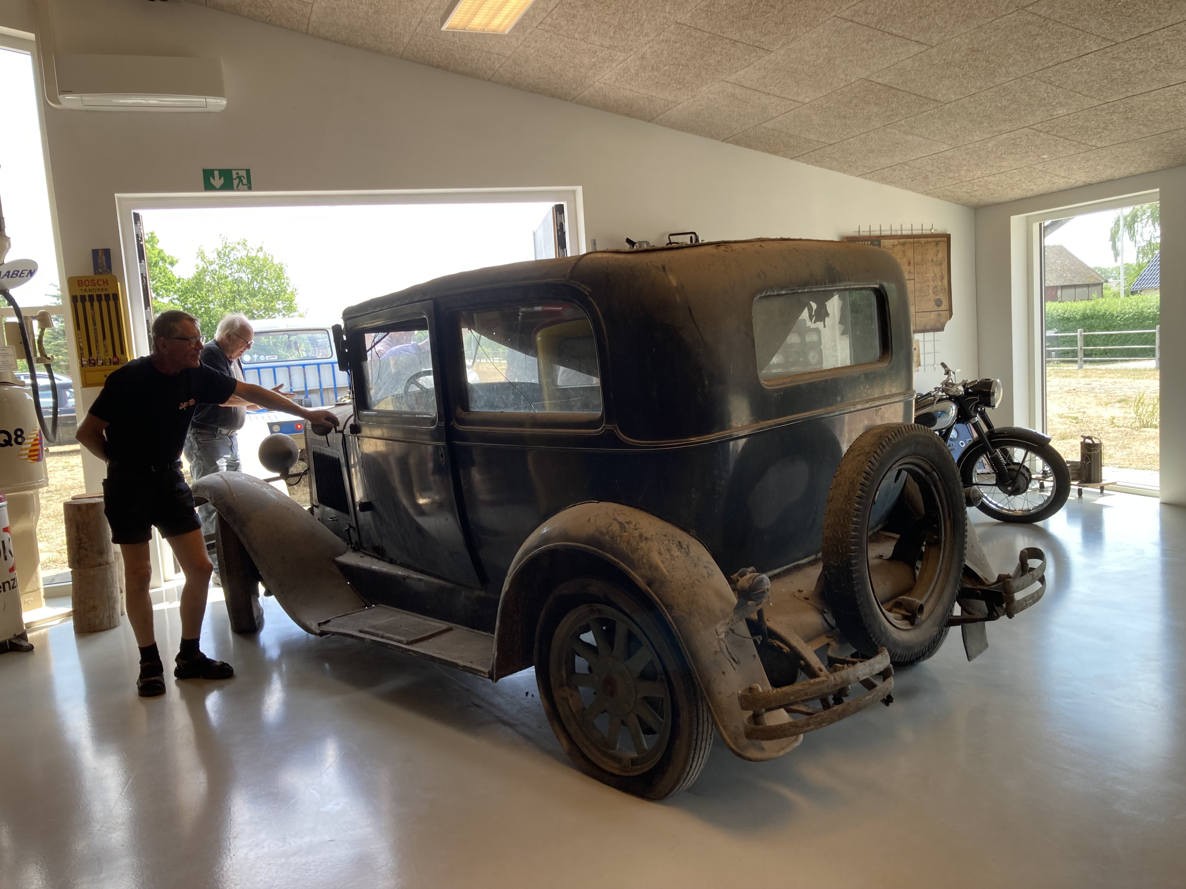 Nash skubbet ind på museet 